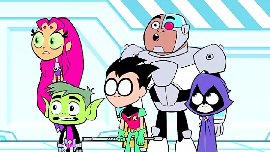 تیتان ها به پیش مدرسه ى باحال teen titans go