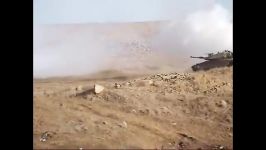 شلیک تانک مرکاوا MERKAVA درحال دنده عقب