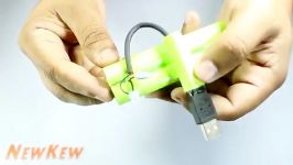یادگیری ساختنی علمی ساده روشن کردن LEDها باتری USB