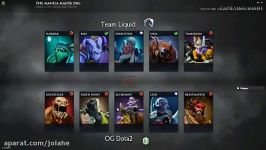 Og vs liquid manila major final game 1