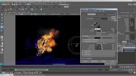دانلود آموزش ساخت انیمیشن سوختن یک درخت بوسیله Maya...