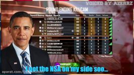 Obama داره Call Of Duty بازی میکونه