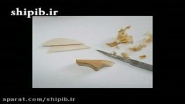 قدم به قدم تا ساخت بدنه یک کشتی کلاسیک مدل shipib.ir