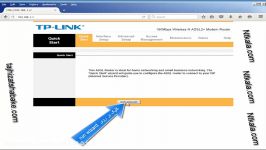 آموزش کانفیگ مودم TD W8151 تی پی لینک
