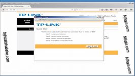 آموزش کانفیگ مودم TD W8901 تی پی لینک