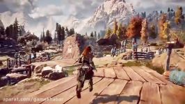 گیم پلی بازی Horizon Zero Dawn در E3 2016