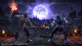 مبارزه خفن اسکورپین ساب زیرو در mortal kombat xl