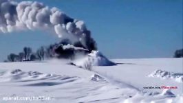 ابر قطارهای برف روب دنیا