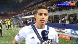 James Rodriguez campeón de la Champions League con el R