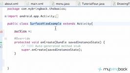 Learn Android Tutorial 1.28 Introduction to the Surfac