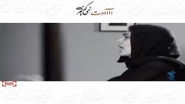 ساره بیات در پشت صحنه فیلم عادت نمی کنیم