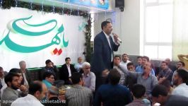 مولودی خوانی حاج احد فلاح در زینبیه تبریز