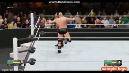 گیم پلی بازی wwe2k16 مسابقه استیو استین ست رولینز