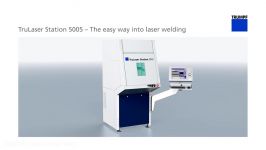 جوشکاری لیزری قطعات کوچک TruLaser Station 5005