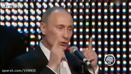 Vladimir Putin singing in the talent show