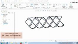 نمونه ای نحوه تدریس PTC Creo قسمت دوم