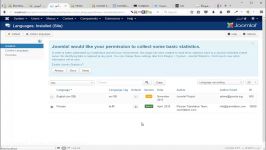 آموزش ویدیویی نصب زبان فارسی جوملا محیط کاربری ومدیریت