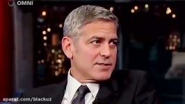 برنامه آخر وقت  دیوید لتر من مهمان George Clooney 