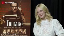 Interview Elle Fanning TRUMBO