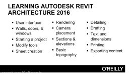 دانلود آموزش آشنایی کامل Revit Architecture 2016