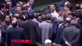 درگیری داد بیداد در جلسه علنی مجلس