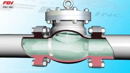 شیرهای صنعتی ۳  API Check Valve