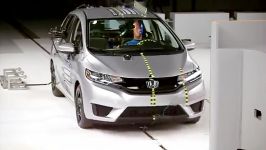 تست تصادف 2015 IIHS Honda Fit