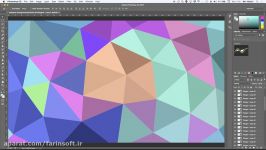 دانلود آموزش ساخت الگوهای چند ضلعی فتوشاپ بوسیله Sha