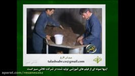 کشت گلخانه ای پرورش قارچ ResaneSabz.ir