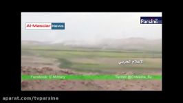 انهدام خودروی تروریست ها موشک تاو +فیلم