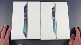 جعبه گشایی Apple iPad Air White vs Black