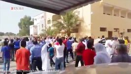 تظاهرات مردم بحرین در اعتراض به لغو تابعیت شیخ قاسم