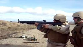 شلیک اسلحه M16 A2