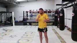 آموزش ضربات پا سرعتی در Muay Thai