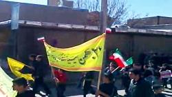 حضور پرتواکاران شهر آستانه در راهپیمایی 22 بهمن