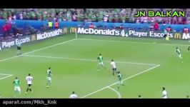 خلاصه بازی آلمان  ایرلند شمالی یورو 2016  گروه C