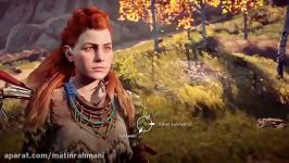 گیم پلی بازی Horizon Zero Dawn برای ps4