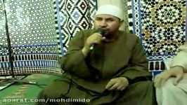 تلاوة نادرة  مسجد الحسین  استاد محمد مخدى شرف الدین