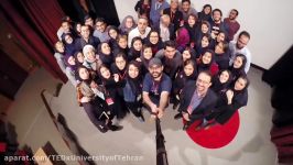 TEDx University Of Tehran 2015  OnStage Selfie