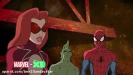 ultimate spider man season4 ep12 clip مرد عنكبوتى نهایى