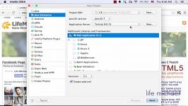 Developing Java Servlets and JSP using IntelliJ