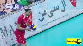 خلاصه والیبال برزیل 3 1 ایران لیگ جهانی والیبال
