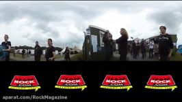 360º Video Megadeth walk to the stage at Download Fest