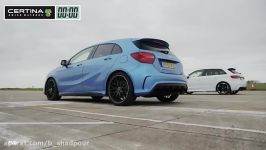 مرسدس A45 AMG در مقابل آئودی RS3