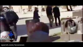 حمله اسرائیلی ها به نمازگزاران فلسطینی در مسجد الاقصی