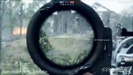 Battlefield 1  پنج دقیقه گیم پلی اسنایپر بازی BF1