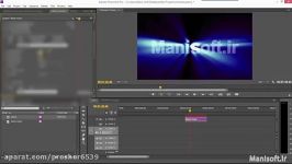 آموزش ساخت موزیک ویدئو پریمیرپرو توسط مانی سافت