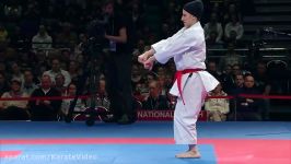 MARTIN ABELLO vs AFSANEH. Female Kata. Bronze Medal