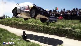 بلندترین پرش ماشین ها در رالی جهانی WRC 2016 کیفیت HD