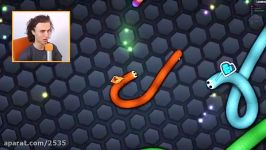 WORLD IS BIGGEST KWEBBELKOP IN SLITHER.IO  Kwebbelkop